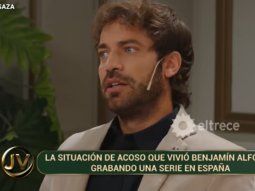 Benjamín Alfonso contó que fue acosado mientras grababa una serie