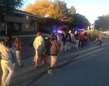 Tiroteo en una escuela:  dos muertos y dos heridos