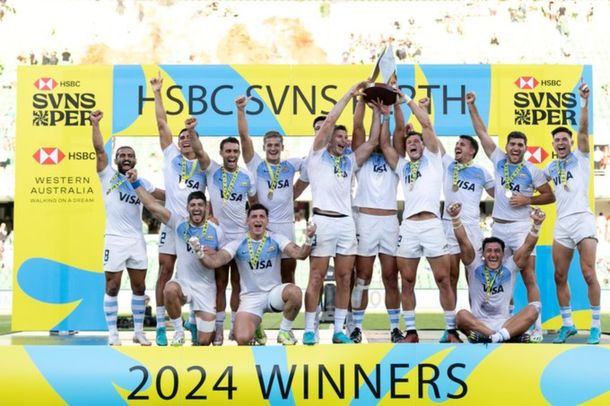 Los Pumas Seven se impusieron ante Australia y se consagraron campeones