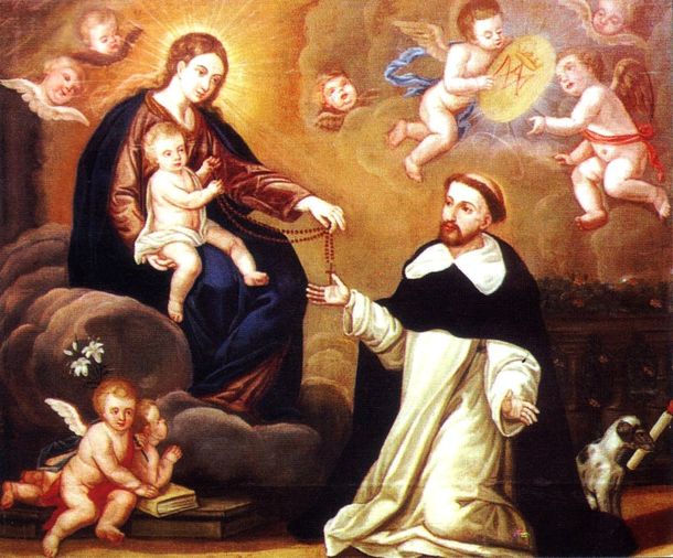 Santo Domingo de Guzmán creó la orden de los Predicadores.