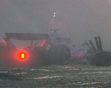 Se accidentó Franco Colapinto en la qualy del GP de Imola