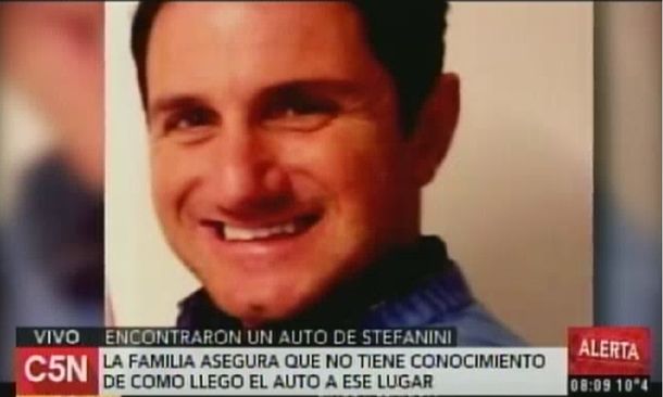 Encontraron en Corrientes un auto del financista desaparecido Damián Stefanini