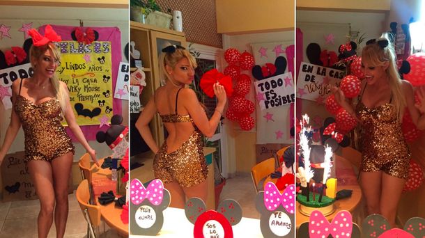 El festejo de cumpleaños de Vicky Xipolitakis