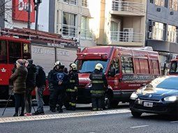 Susto por un derrumbe en un supermercado de la zona de Once