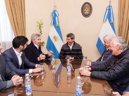 Felipe Solá se juntó con Uñac y Gioja en San Juan