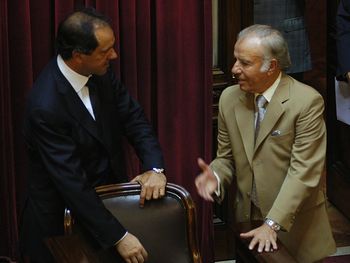 Para Menem, Daniel Scioli puede llegar a la Presidencia