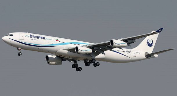 Se estrelló un avión en Irán con 66 pasajeros