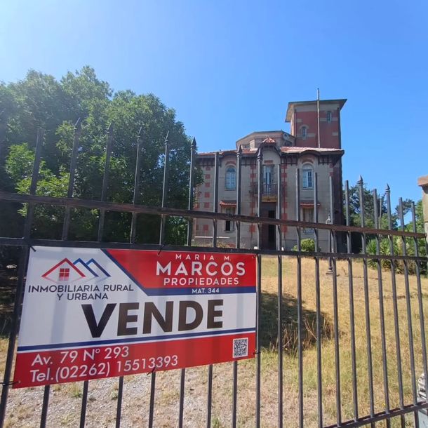 Ocuto en Buenos Aires: venden un histórico castillo de 638 metros cuadrados por 150.000 dólares Ocuto en Buenos Aires: venden un histórico castillo de 638 metros cuadrados por 150.000 dólares