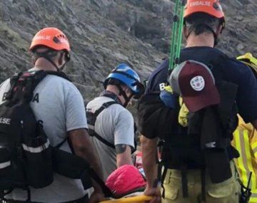 &nbsp;Estudiantes y profesores tuvieron que ser rescatados de un cerro en Córdoba.