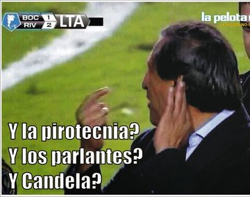 Más clásico que el Superclásico: los afiches de River cargando a Boca