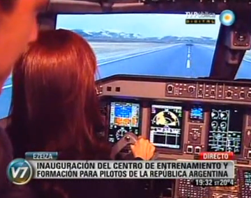 CFK inauguró nueva terminal en Ezeiza y voló a Bariloche