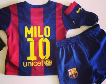 El regalo de Messi para el hijo de Fandiño