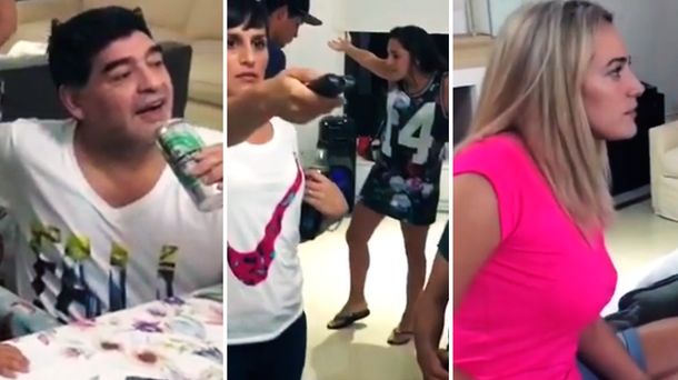 El Mannequin Challenge de Diego Maradona