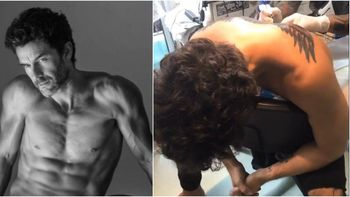 Antes y despúes de su tatuaje Antes y despúes de su tatuaje