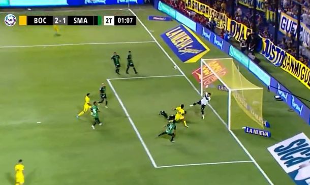 Gol de Cardona anulado