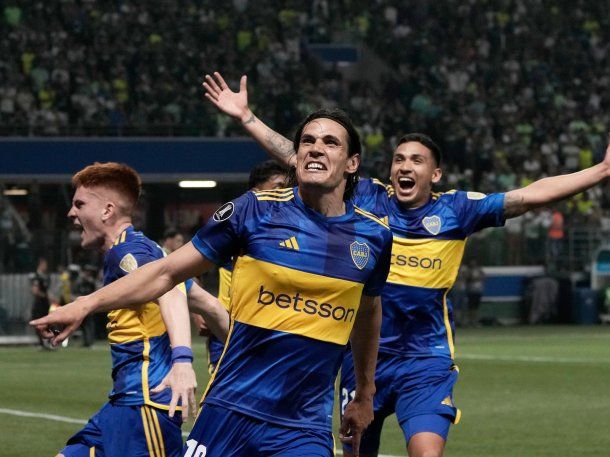 El posteo de Cavani por el Boca finalista de la Copa Libertadores