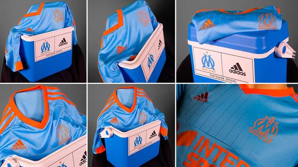 Después de la heladera, ahora una camiseta de coleccionista del Marsella