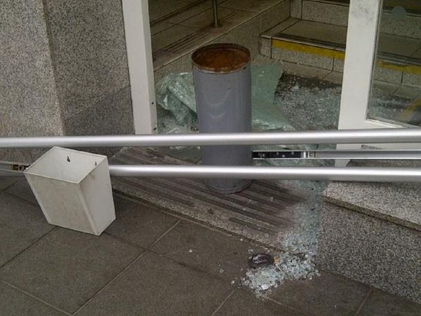 Intentaron robar un cajero en pleno centro de La Plata