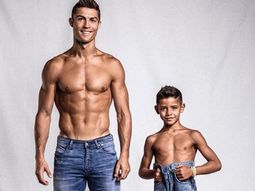Cristiano Ronaldo y su hijo - Instagram:&nbsp;cristiano