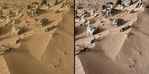 Curiosity revela que el suelo de Marte es similar a uno de la Tierra