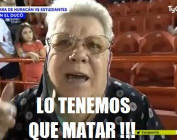 Memes y reacciones a la abuela violenta de Huracán