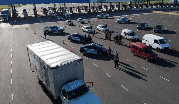 Pese a la cuarentena, numerosos argentinos intentaron ir a la Costa por Semana Santa