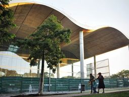 La estructura que será la nueva sede del gobierno. Gentileza: diario La Nación. La estructura que será la nueva sede del gobierno. Gentileza: diario La Nación.