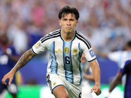 Lisandro Martínez marcó un golazo para el 2-1 parcial de la Selección Argentina ante Cabo Verde. Lisandro Martínez marcó un golazo para el 2-1 parcial de la Selección Argentina ante Cabo Verde.