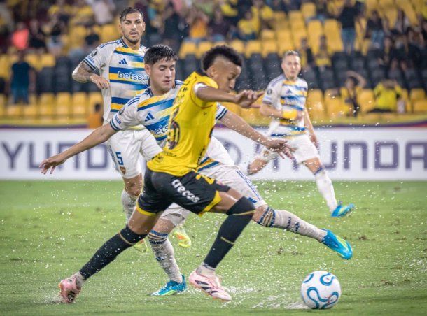 Boca en su visita a Barcelona SC por la Copa Libertadores. Boca en su visita a Barcelona SC por la Copa Libertadores.