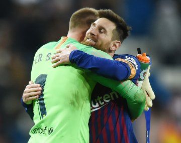 El gran elogio de ter Stegen para Messi tras ganar el Mundial