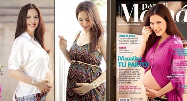 Futura mamá: mirá la tierna producción de Julieta Díaz