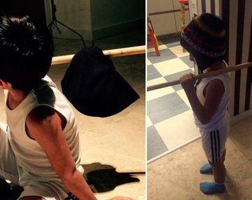 Benjamín Agüero se divierte y es el Chavo del 8 por un día