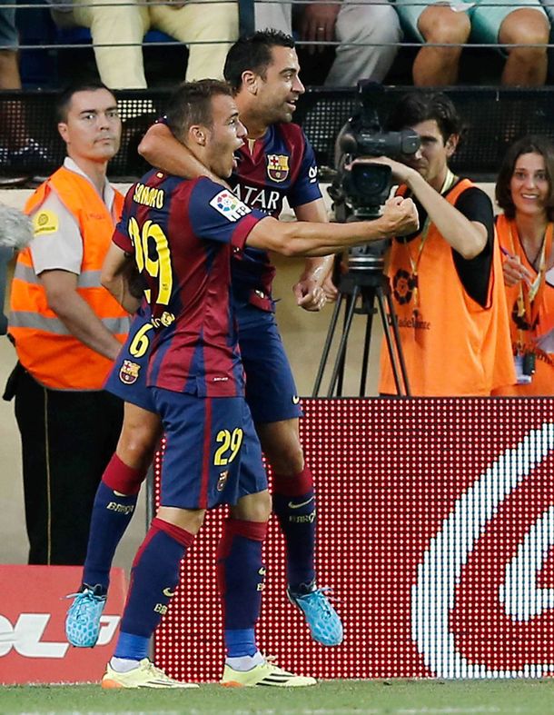 El Barcelona venció a Villarreal y consiguió su segundo triunfo en la Liga Española