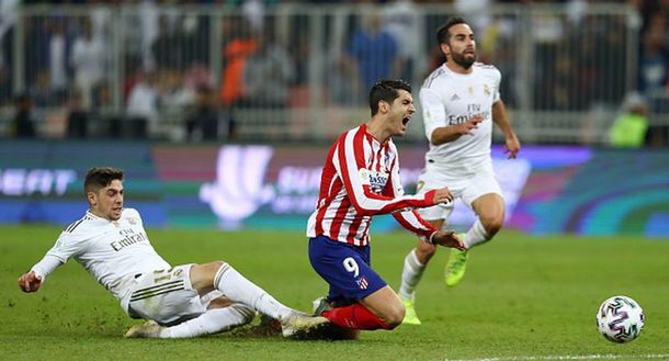 Polémica sanción a Valverde tras la patada de la que todos hablaron