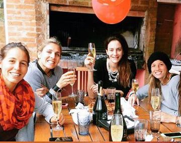 Leona parrillera: Lucha Aymar hizo un asado para Delfina Merino