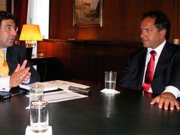 Si Scioli es presidente, Ricardo Echegaray seguirá al frente de la AFIP