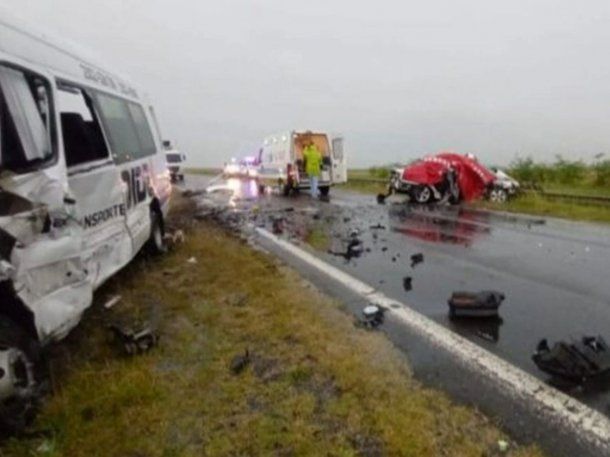 Accidente en la Ruta 226: dos muertos por un choque frontal