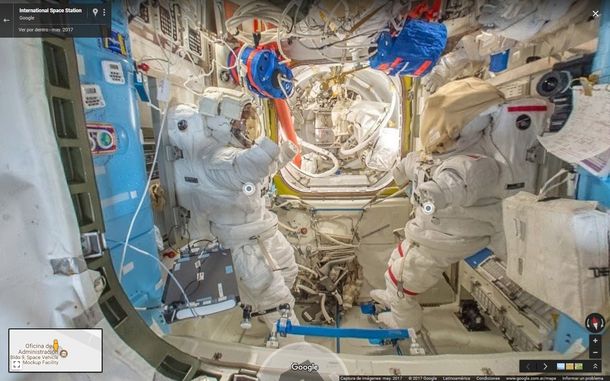 Ya podés visitar la Estación Espacial Internacional con Street View