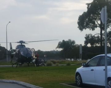 El piloto sólo quería una hamburguesa