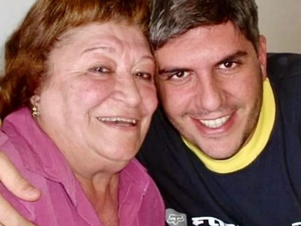 Matías Bagnato junto a su abuela Norma Matías Bagnato junto a su abuela Norma