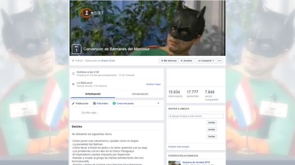 Convocan a una reunión de batmanes del Mercosur