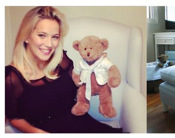 Luisana Lopilato ya tiene listo el cuarto para su bebé en Buenos Aires