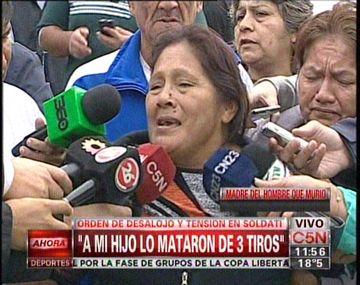 La familia del joven fallecido en la toma de Lugano denuncia que el homicida es un narco