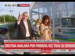 Cómo ver en vivo la reaparición de Cristina Kirchner
