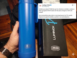 El CM de Lumilagro ahora dice que fabricar en Argentina es hacer termos de peor calidad y más caros El CM de Lumilagro ahora dice que fabricar en Argentina es hacer termos de peor calidad y más caros