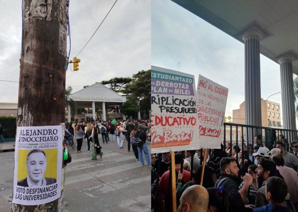 Tensión en la UNLaM: estudiantes ingresaron por la fuerza y realizan una toma