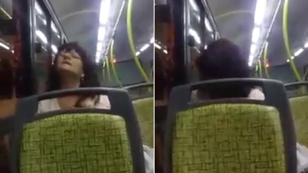 Poseída: exorcizaron a una mujer que viajaba en colectivo en San Luis