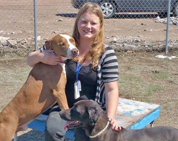 Vendió el auto para salvar a sus perros