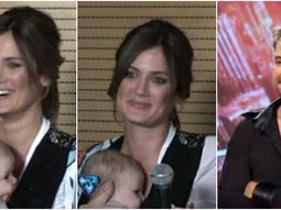 Paula Chaves, junto a Baltazar en el Bailando Paula Chaves, junto a Baltazar en el Bailando