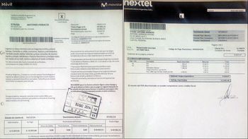 las facturas de celular del ex espia llegaban a una de sus empresas las facturas de celular del ex espia llegaban a una de sus empresas